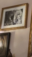 Herzogin und Jesus Bild in der Kapelle